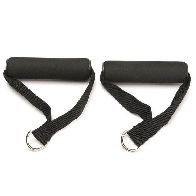 D Ring Pulldown Tricep Bank Rope Cable Handle V Bar Dip Resistance Exercise Gym Training Arms Strength Fitness Accessories